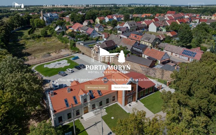 Screenshot of portamoryn.pl