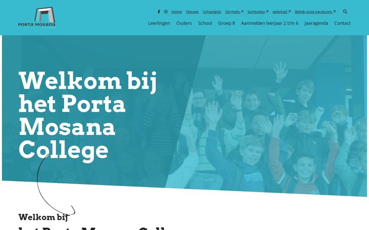 Screenshot of portamosana.nl