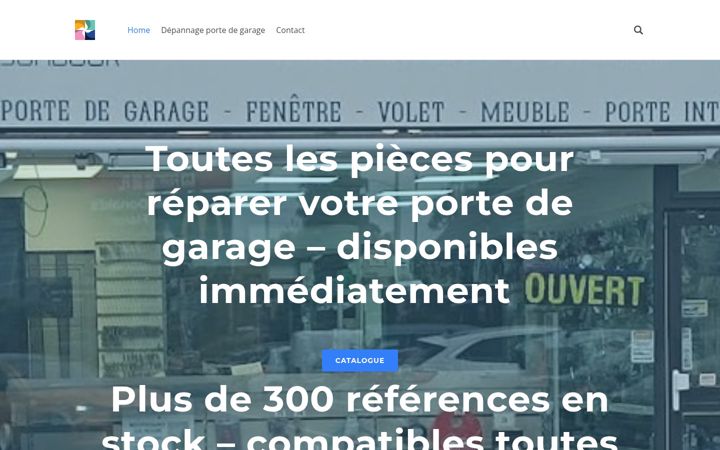 Screenshot of porte-garage.be