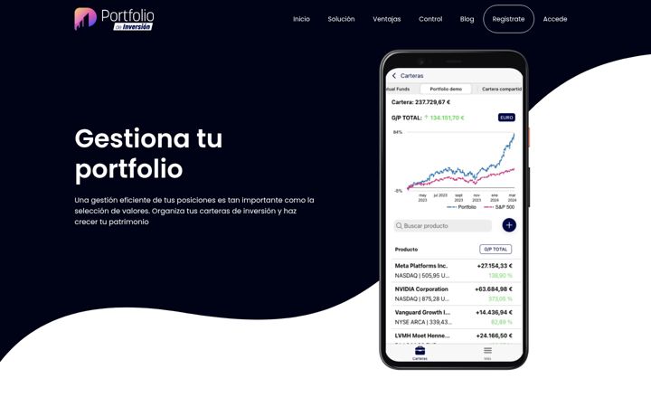 Screenshot of portfoliodeinversion.com