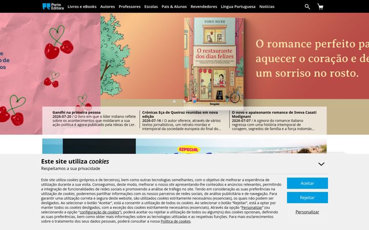 Screenshot of portoeditora.pt
