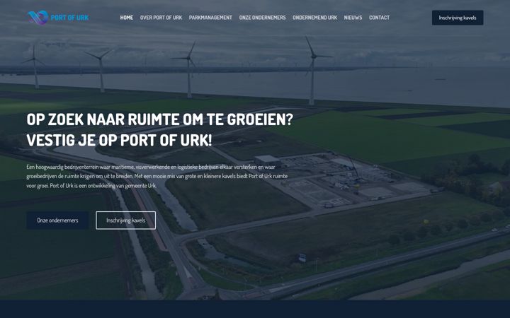 Screenshot ta' portofurk.com