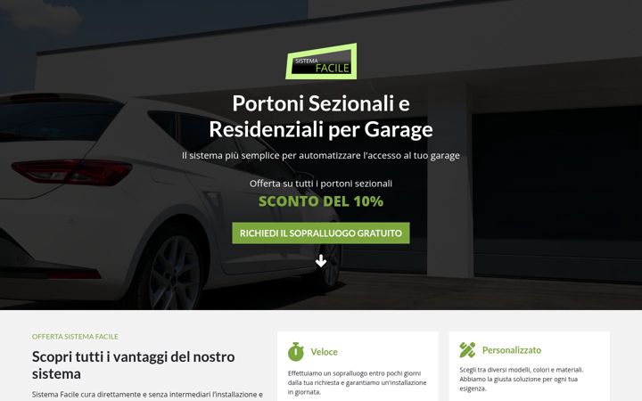 Screenshot of portonigarage.net