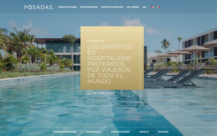 Captura de ecrã de posadas.com