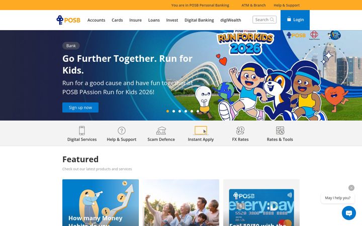 Screenshot of posb.com.sg