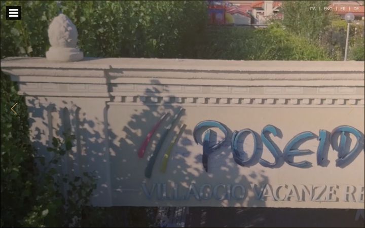 Screenshot του poseidonresort.it
