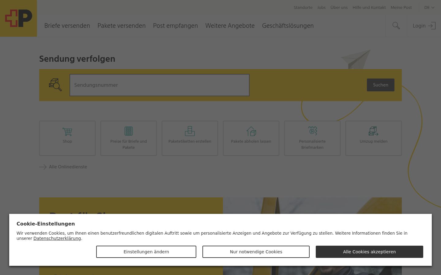 Zrzut ekranu banera zgody wyświetlanego przed jakąkolwiek interakcją