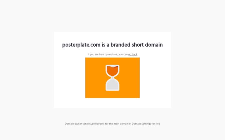 Skærmbillede af posterplate.com
