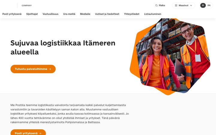 Captura de ecrã de posti.com