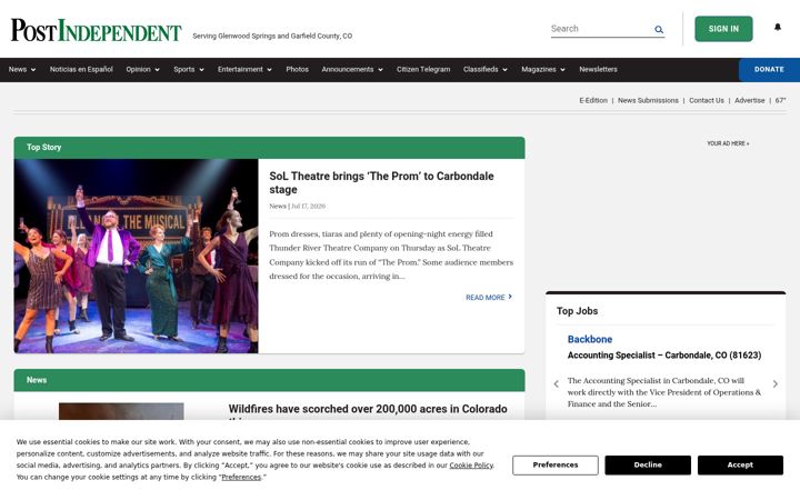 Screenshot of postindependent.com