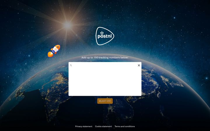 Screenshot of postnl.post
