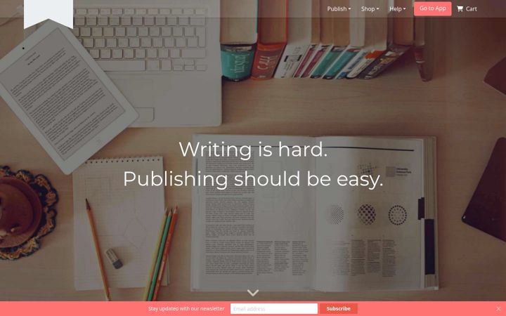 Screenshot of pothi.com