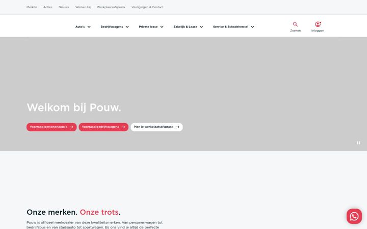 Ekrānuzņēmums no pouw.nl