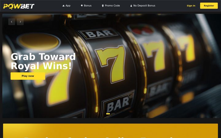Screenshot of powbets-casino.com