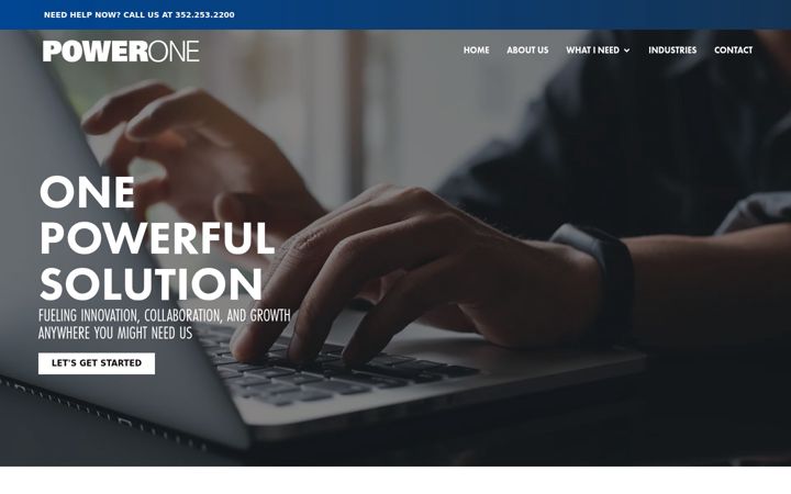 Screenshot of power1.com