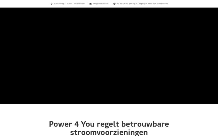 Skærmbillede af power4you.nl