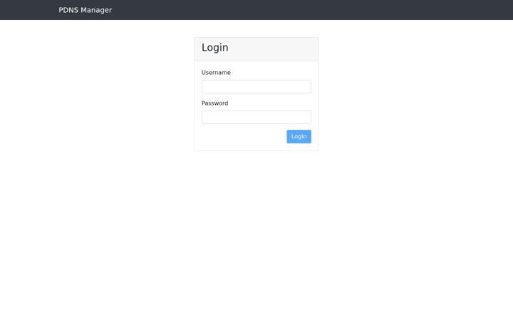 Screenshot of powerdns.at