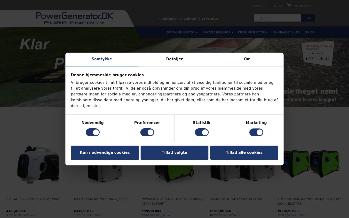 Sutikimo reklamjuostės, rodytos prieš bet kokią sąveiką, ekrano kopija