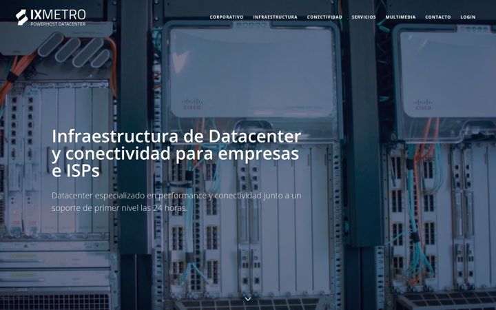 Snímek obrazovky powerhost.cl