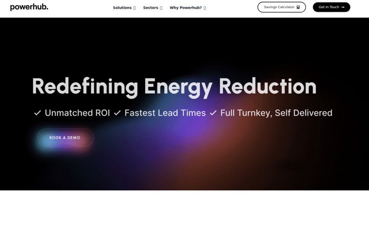 Screenshot of powerhub.solutions