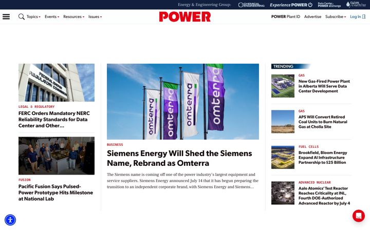Screenshot ta' powermag.com