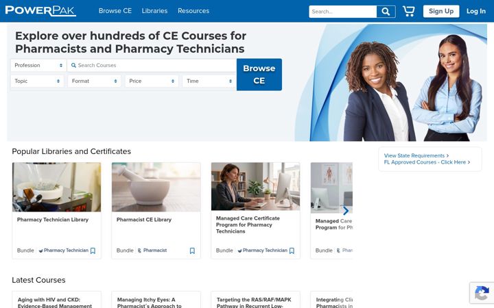 Screenshot of powerpak.com
