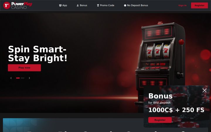 Screenshot of powerplaycasino.com