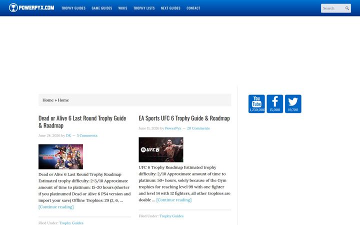 Screenshot van powerpyx.com