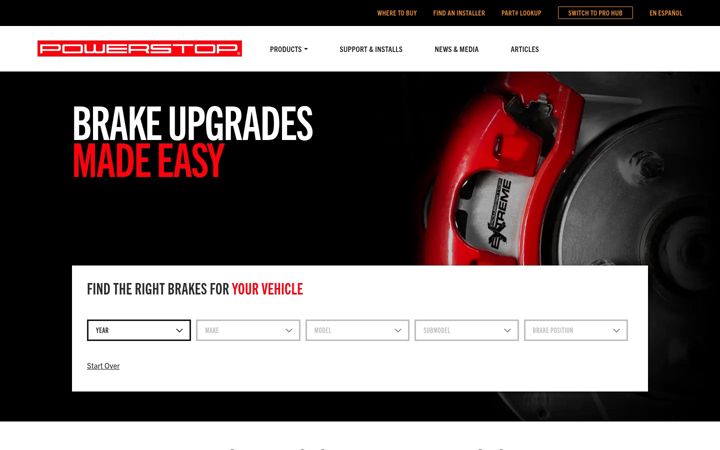 Zrzut ekranu powerstop.com