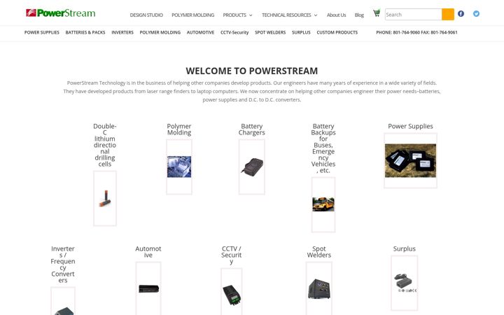 Skjermbilde av powerstream.com