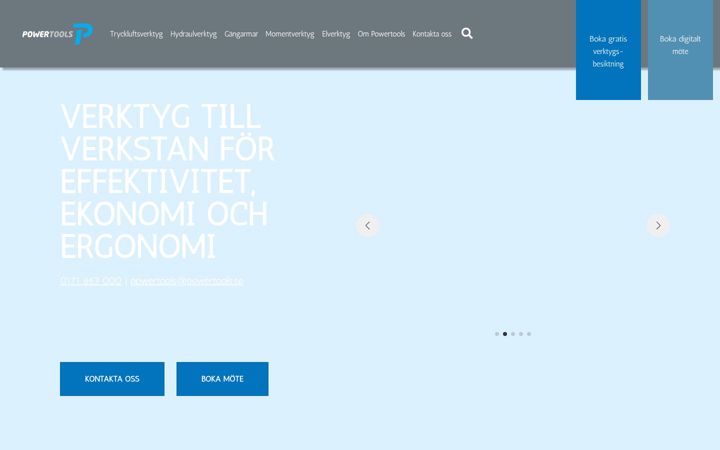 Zrzut ekranu powertools.se