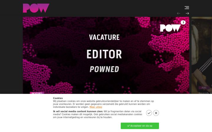 Screenshot of powned.tv