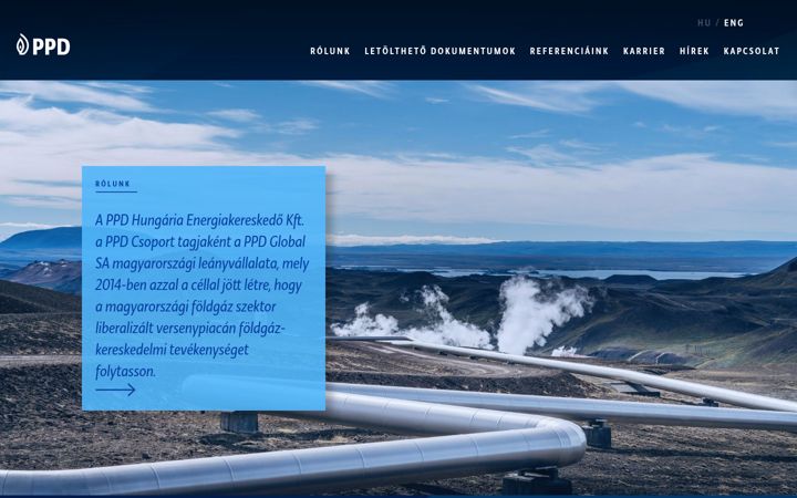 Screenshot von ppd-hungaria.com