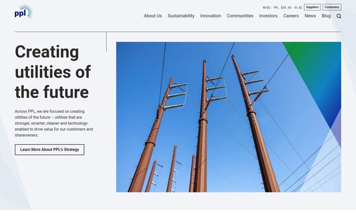 Screenshot of pplweb.com