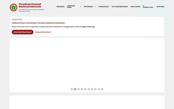 Screenshot of ppni-inna.org