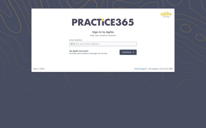 Screenshot of practice365.co.uk