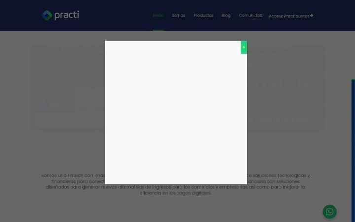 Screenshot of practisistemas.com