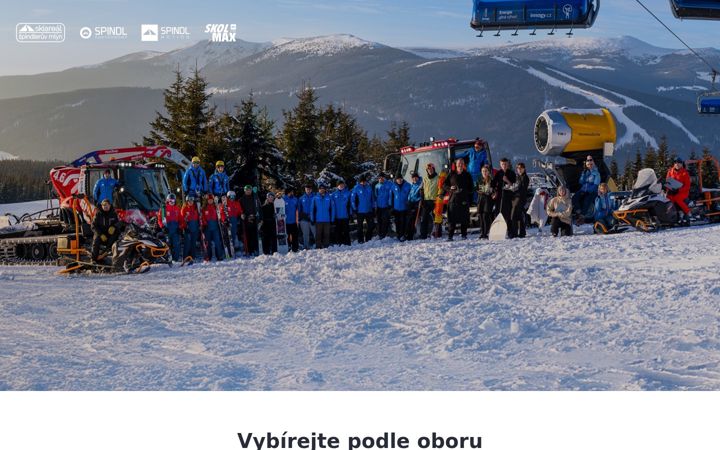 Zrzut ekranu pracujvespindlu.cz