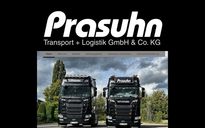 Screenshot of prasuhntransporte.de
