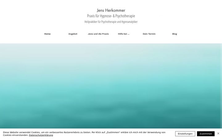 Ekraanipilt saidist praxis-jens-herkommer.com