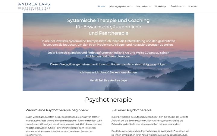 Screenshot ta' praxis-laps.de