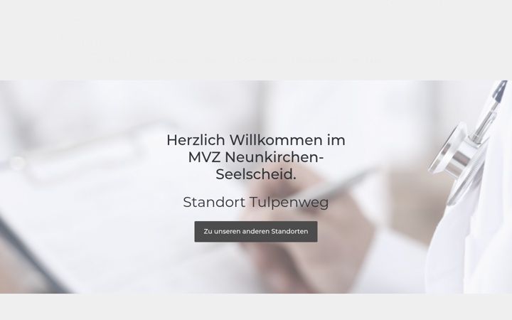 Screenshot of praxis-tulpenweg.de