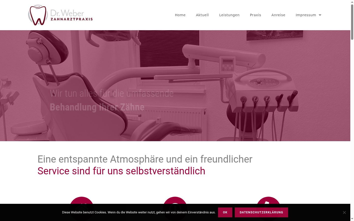 Screenshot tal-banner tal-kunsens muri qabel kwalunkwe interazzjoni
