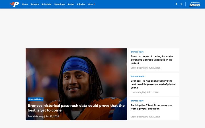Screenshot of predominantlyorange.com