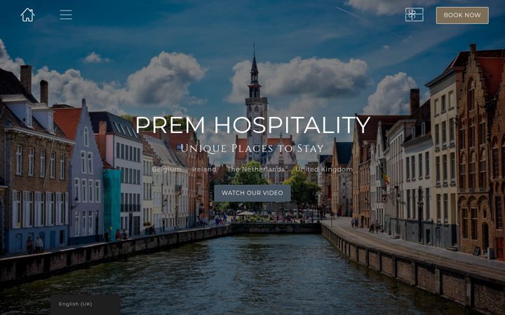 Zrzut ekranu prem-hospitality.com