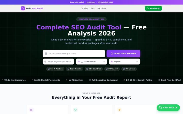 Screenshot of premium-backlinks.services