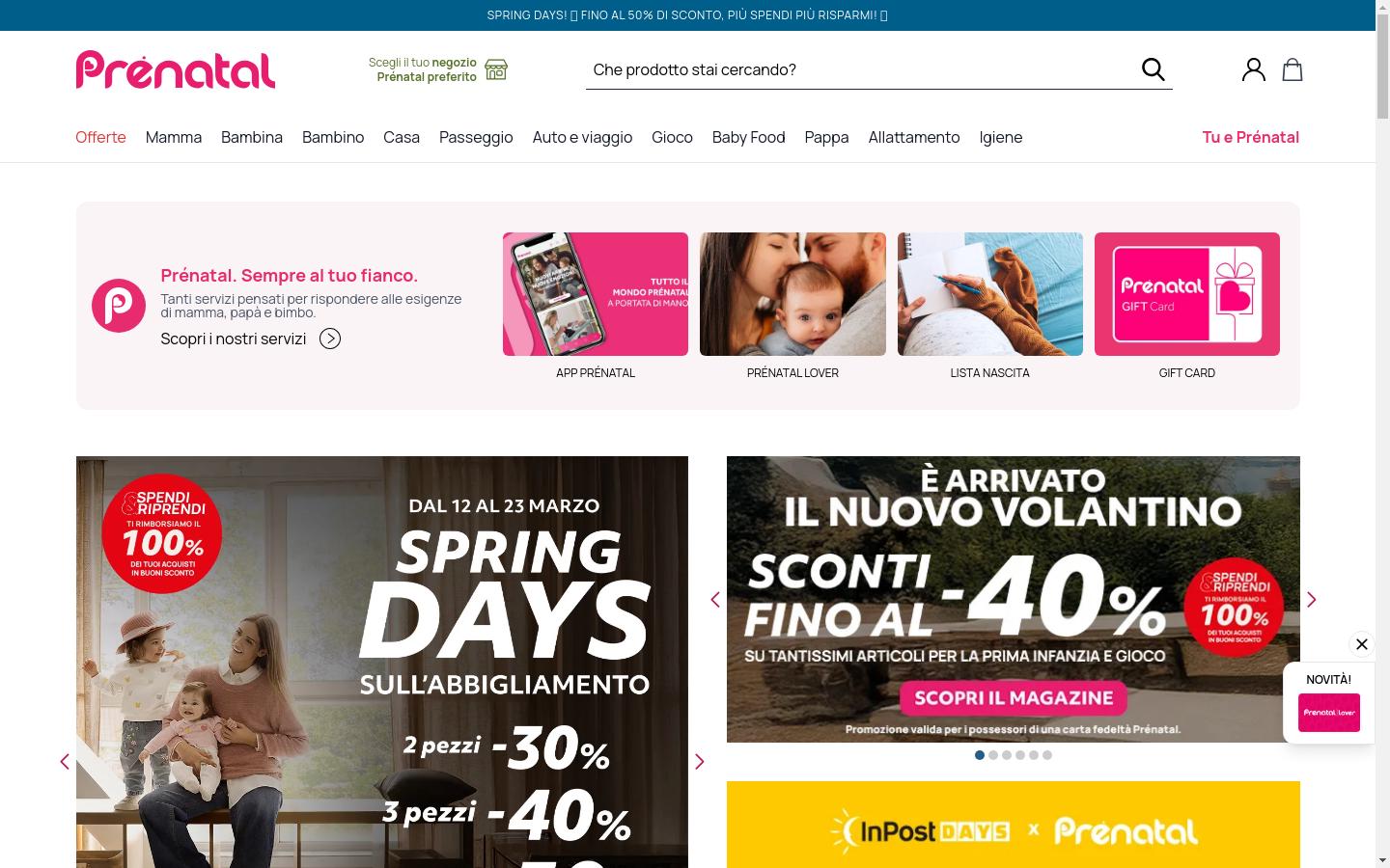 Screenshot of prenatal.com