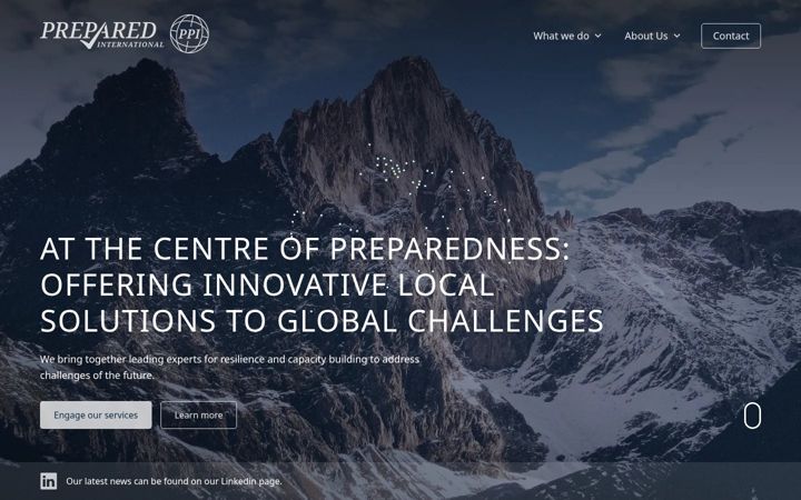 Screenshot di prepared-international.org