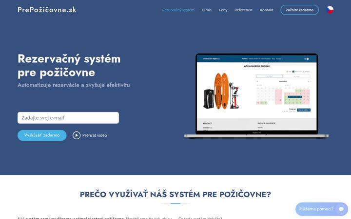 Screenshot του prepozicovne.sk