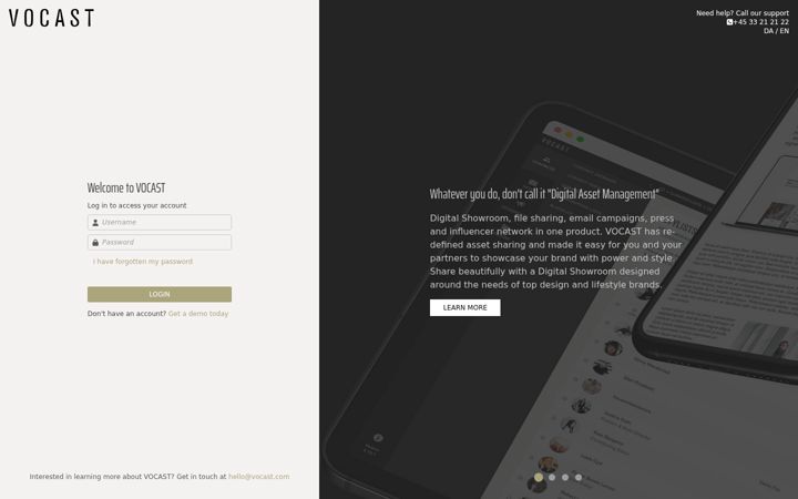 Screenshot von presscloud.com